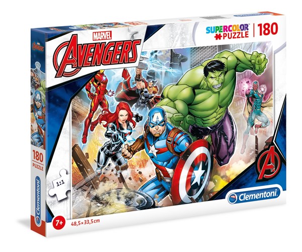 Clementoni (29295) - "Marvel Avengers" - 180 pieces puzzle