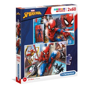 Clementoni (21608) - "Marvel Spider-Man" - 60 pieces puzzle