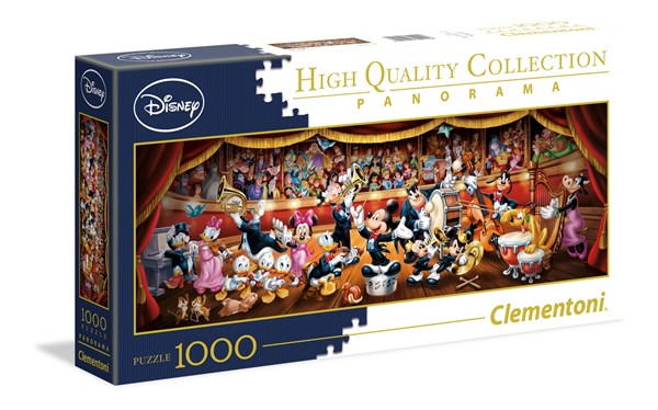 Clementoni (39445) - "Disney Orchestra" - 1000 pieces puzzle