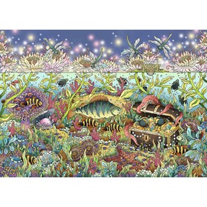 Ravensburger (15988) - "Underwater Kingdom" - 1000 pieces puzzle