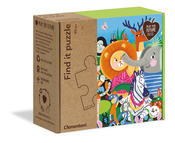 Clementoni (16220) - "All together" - 60 pieces puzzle