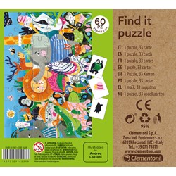 Clementoni (16220) - "All together" - 60 pieces puzzle