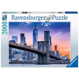 Ravensburger (16011) - "New York Skyline" - 1000 pieces puzzle