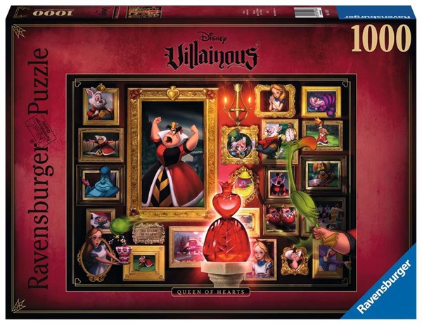 Ravensburger (15026) - "Queen of Hearts" - 1000 pieces puzzle