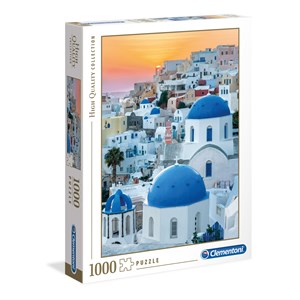 Clementoni (39480) - "Santorini" - 1000 pieces puzzle