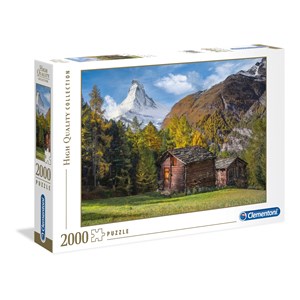 Clementoni (32561) - "Fascination with Matterhorn" - 2000 pieces puzzle