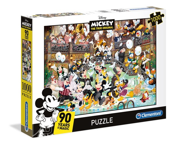 Clementoni (39472) - "Mickeys Celebration" - 1000 pieces puzzle