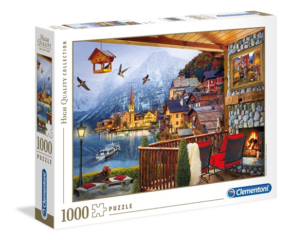 Clementoni (39481) - "Hallstatt, Austria" - 1000 pieces puzzle