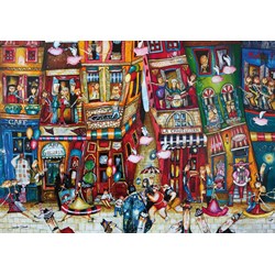 Ravensburger (15275) - "When Pigs Fly" - 1000 pieces puzzle