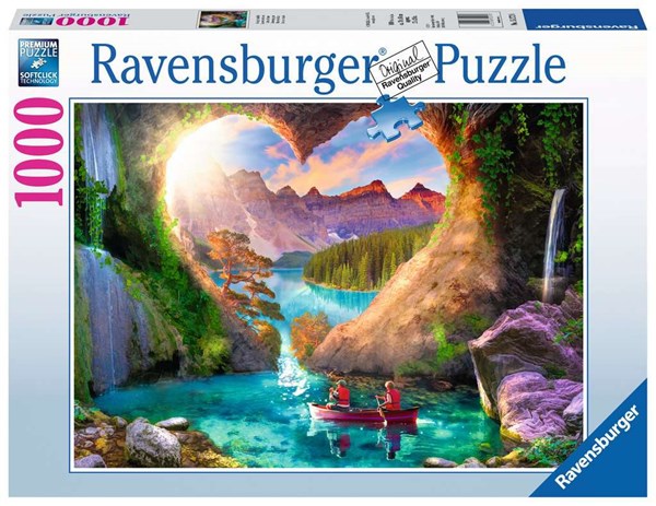 Ravensburger (15272) - "Heartview Cave" - 1000 pieces puzzle