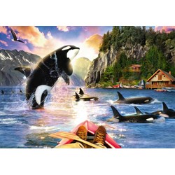 Ravensburger (15270) - "Close Encounters" - 1000 pieces puzzle