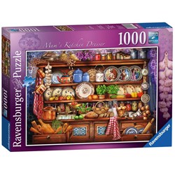 Ravensburger (19848) - "Mum's Kitchen Dresser" - 1000 pieces puzzle