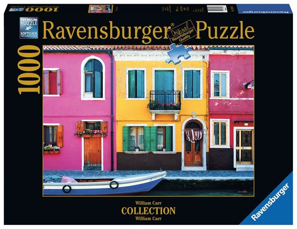 Ravensburger (19865) - "185 Graziella, Burano" - 1000 pieces puzzle