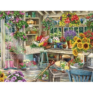 Ravensburger (13996) - "Gardener's Paradise" - 2000 pieces puzzle