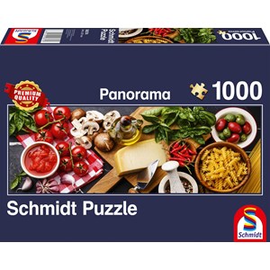 Schmidt Spiele (58374) - "Italian Cooking" - 1000 pieces puzzle