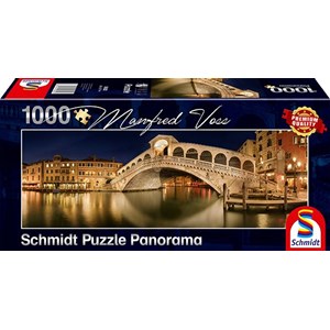 Schmidt Spiele (59620) - "Rialto Bridge" - 1000 pieces puzzle