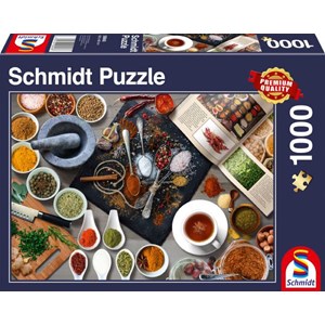 Schmidt Spiele (58948) - "Spices" - 1000 pieces puzzle