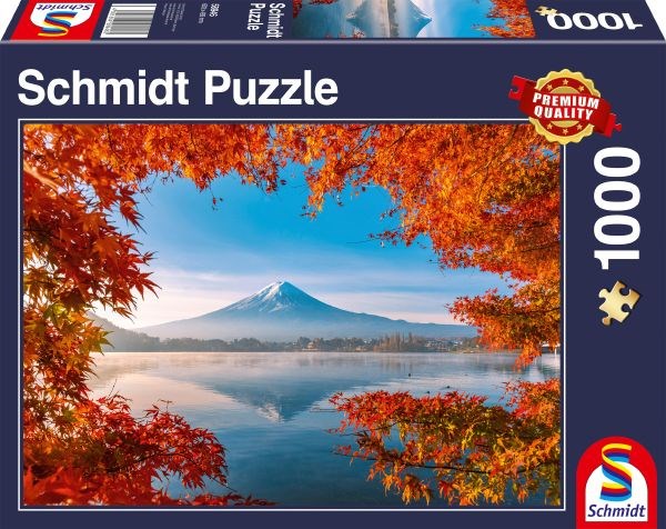 Schmidt Spiele (58946) - "Mount Fuji" - 1000 pieces puzzle