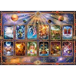 Schmidt Spiele (58347) - "Signs of the Zodiac" - 1000 pieces puzzle