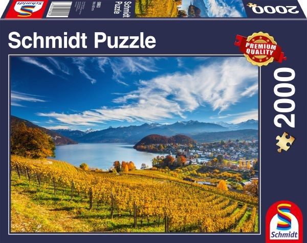 Schmidt Spiele (58953) - "Vineyards" - 2000 pieces puzzle