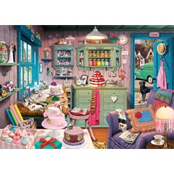 Schmidt Spiele (59653) - Steve Read: "Grandmother´s room" - 1000 pieces puzzle