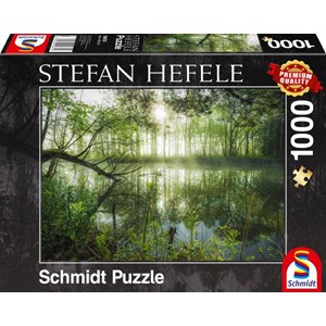 Schmidt Spiele (59670) - Stefan Hefele: "Homeland Jungle" - 1000 pieces puzzle