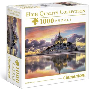 Clementoni (96160)) - "Mont St. Michel" - 1000 pieces puzzle