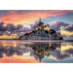 Clementoni (96160)) - "Mont St. Michel" - 1000 pieces puzzle