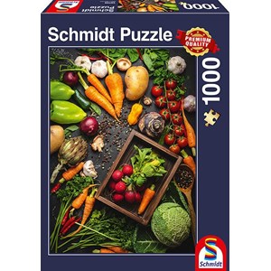 Schmidt Spiele (58398) - "Superfood" - 1000 pieces puzzle