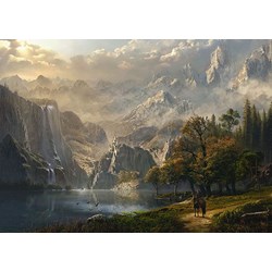 Schmidt Spiele (58399) - "Waterfall Idyll" - 1000 pieces puzzle