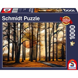 Schmidt Spiele (58396) - "Magical Forest" - 1000 pieces puzzle