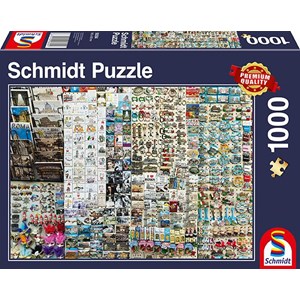 Schmidt Spiele (58394) - "Souvenir Stand" - 1000 pieces puzzle