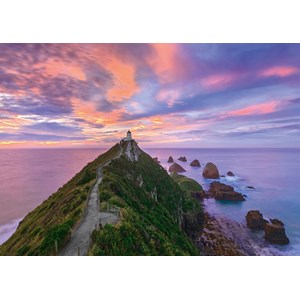 Schmidt Spiele (59348) - Mark Gray: "Nugget Point Lighthouse, New Zealand" - 3000 pieces puzzle