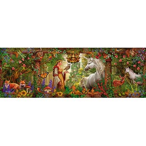 Schmidt Spiele (59614) - Ciro Marchetti: "Magic Forest" - 1000 pieces puzzle