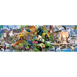 Schmidt Spiele (58384) - "Colorful Animal Kingdom" - 1000 pieces puzzle
