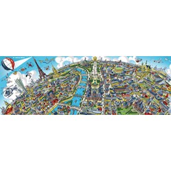 Schmidt Spiele (59597) - Hartwig Braun: "Paris Cityscape" - 1000 pieces puzzle