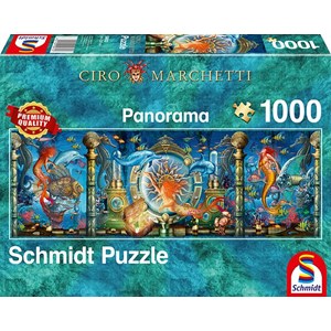 Schmidt Spiele (59613) - Ciro Marchetti: "Underwater World" - 1000 pieces puzzle