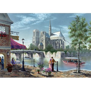 Schmidt Spiele (58375) - "Notre Dame Paris" - 1000 pieces puzzle