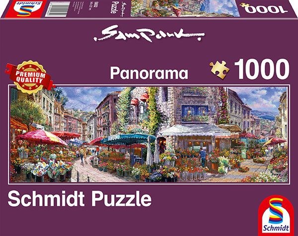 Schmidt Spiele (59652) - Sam Park: "Spring Atmosphere" - 1000 pieces puzzle