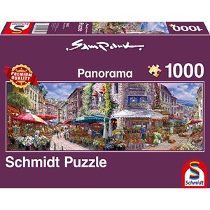 Schmidt Spiele (59652) - Sam Park: "Spring Atmosphere" - 1000 pieces puzzle