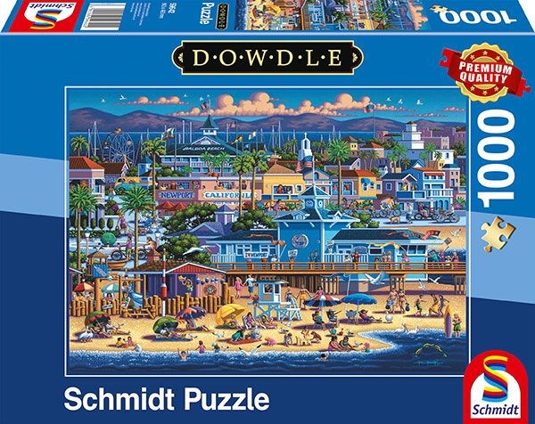 Schmidt Spiele 59642 Eric Dowdle Newport Beach 1000 Pieces Puzzle