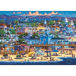 Schmidt Spiele 59642 Eric Dowdle Newport Beach 1000 Pieces Puzzle