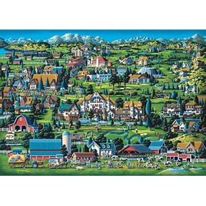 Schmidt Spiele (59640) - Eric Dowdle: "Midway" - 1000 pieces puzzle