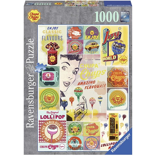 Ravensburger (15258) - "Chupa Chups" - 1000 pieces puzzle