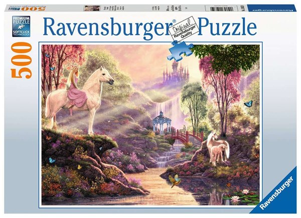 Ravensburger (15035) - "The Magic River" - 500 pieces puzzle