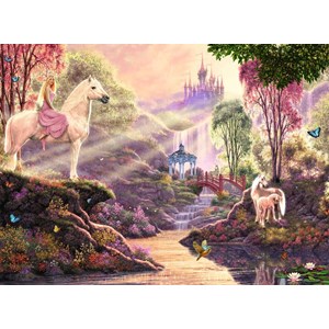 Ravensburger (15035) - "The Magic River" - 500 pieces puzzle