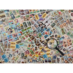 Ravensburger (14805) - "Stamps Challenge" - 500 pieces puzzle