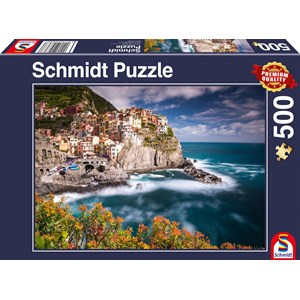 Schmidt Spiele (58363) - "Manarola, Cinque Terre" - 500 pieces puzzle