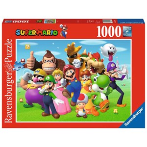 Ravensburger (14970) - "Super Mario" - 1000 pieces puzzle