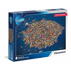 Clementoni (59088) - "Canoe" - 1000 pieces puzzle